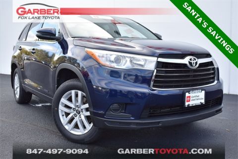 Certified Pre-Owned 2016 Toyota Highlander LE V6